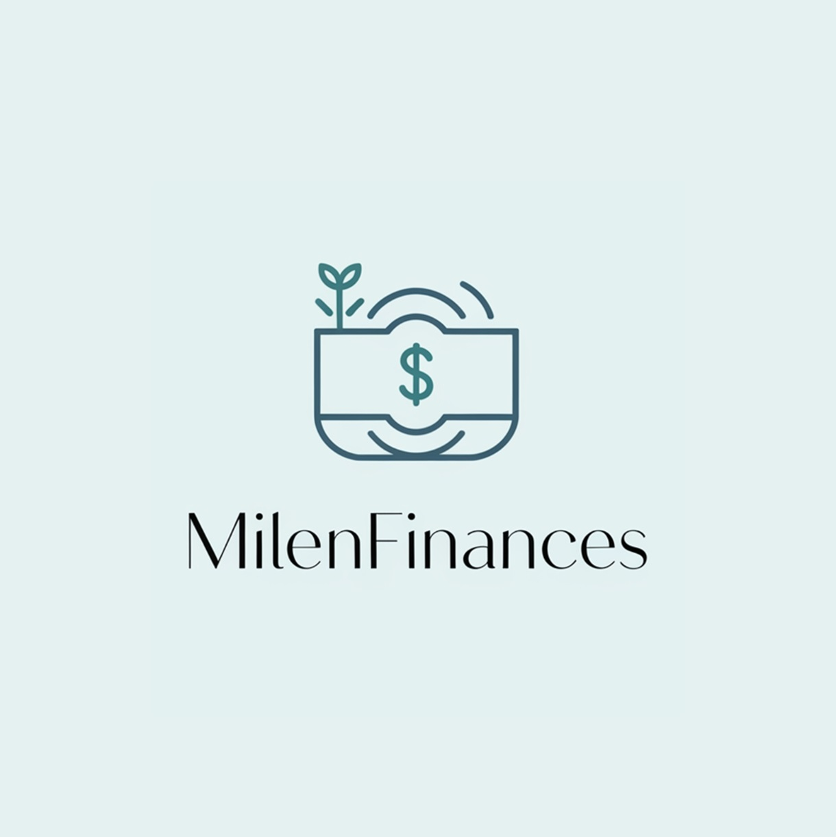 Person happily using MilenFinances app
